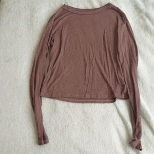 (NWOT) Lulus taupe long sleeve